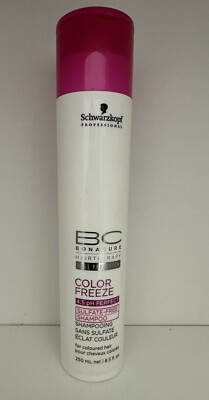 Schwarzkopf Bonacure Color Freeze HairTherapy Shampoo, 250 Ml