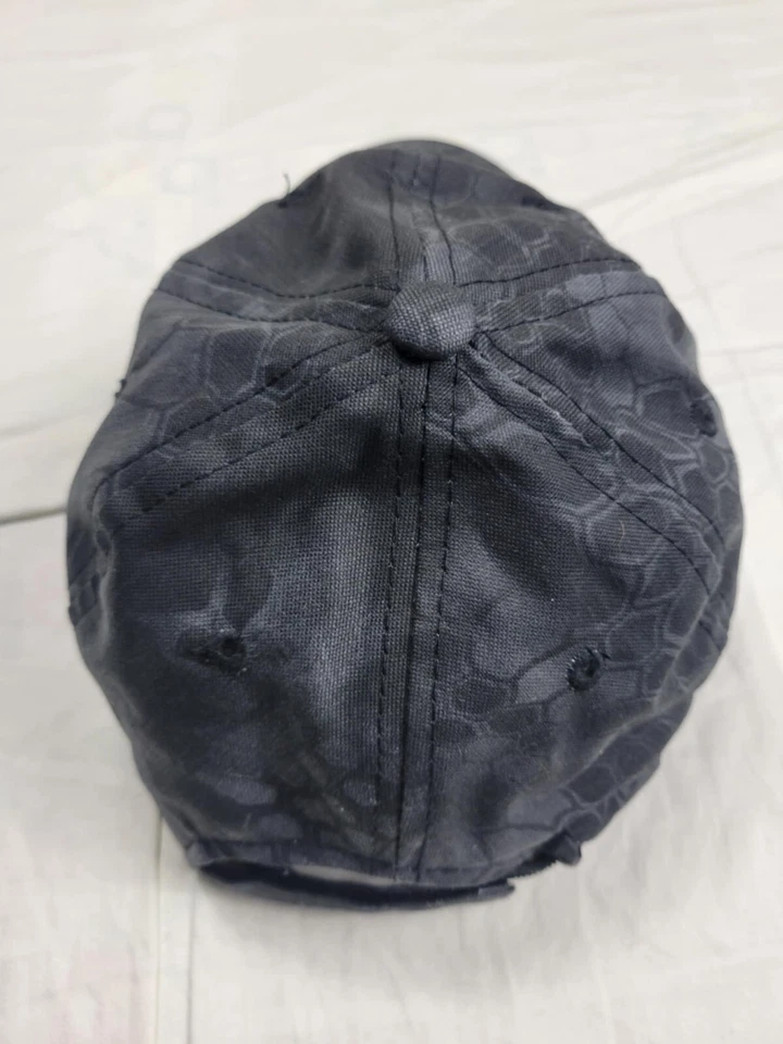 Sombrero Kryptek Camuflaje Bandera Americana Bordado Correa Trasera Foto 4 de 4