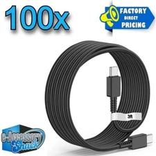 100x USB-C to USB-C Fast Charge Cables Quick Type Charger Bulk Wholesale OEM