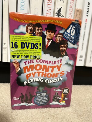 The Complete Monty Python's Flying Circus 16-Ton Megaset (DVD, 2005, 16-Disc...