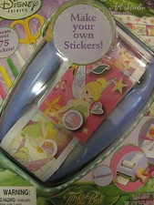 DISNEY FAIRIES STICKER ART STUDIO TINKER BELL  FRIENDS NEW MAKE YOUR STICKERS