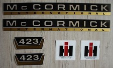 IHC / Mc Cormick Aufkleber international 423 Gold Logo Emblem Sticker Label kurz