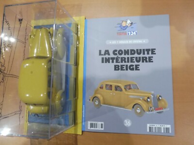 RARE COLLECTION VOITURES TINTIN HACHETTE 1/24 NEUVES N°1 à 35 + FASCICULES EUR 1.289,00