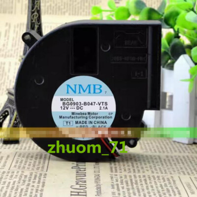 1PC NMB BG0903-B047-VTS 12V 2.1A 9733 9CM Turboblower cooling fan