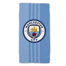 Manchester City Bath Towel - Kids 100 Cotton Beach Towel