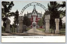 Sanborn Seminary, Kingston, New Hampshire 1910s postcard