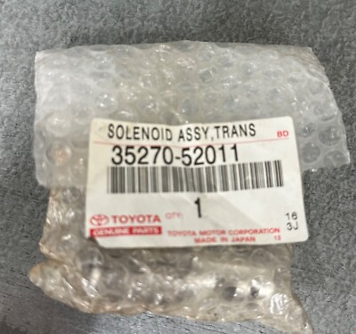OEM Toyota Lock Up Control Solenoid Assy 35270-52011