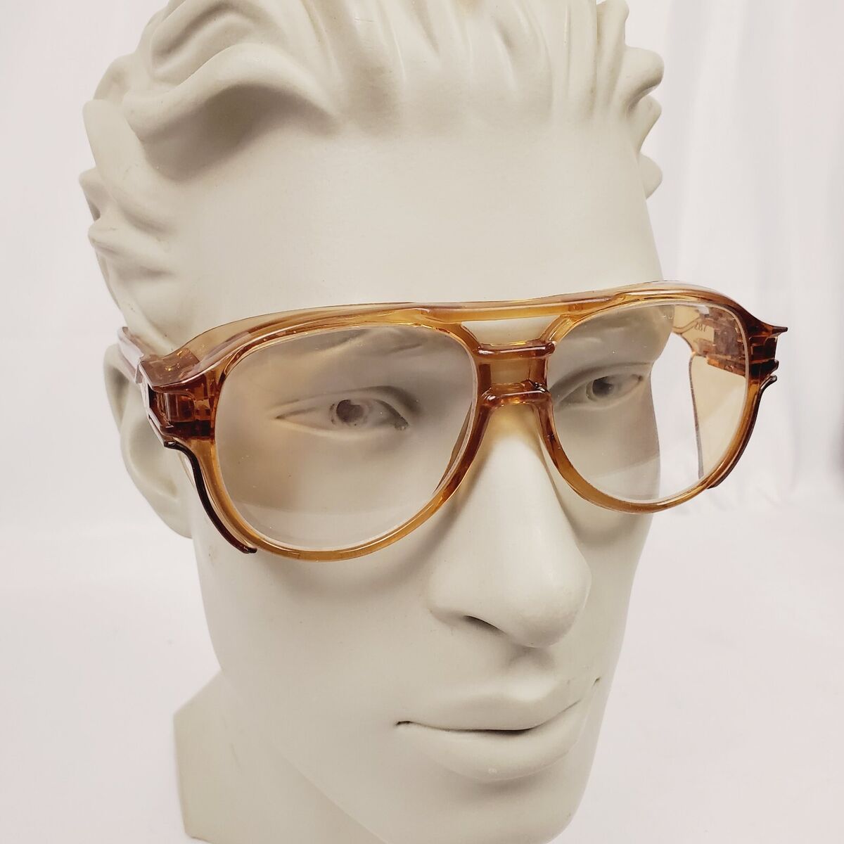 American Optical Glasses Safety AO Aerosite 5 3/4 Z87 Brown American Optical Glasses Safety AO Aerosite 5 3/4 Z87 Brown