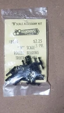 Roundhouse / MDC - N Scale - #8974 - Roller Bearing Truck (3 Pair) - NOS