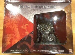 Game Of Thrones Iron Throne Russia Limited Edition Boxed Dvd Gift