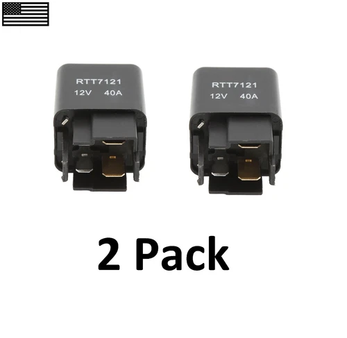 2 Toyota Relay 40 amp 4pin 90987-02006 9098702006 056700-6912 0567006912 RTT712A