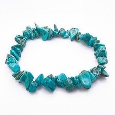 Natural Turquoise Charm Stretch Bracelet Men And Women UNISEX