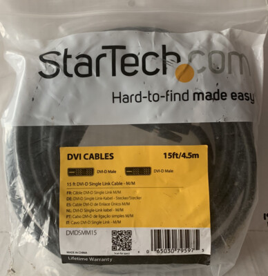StarTech DVI-D Single Link Cable