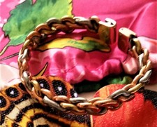 Copper Mix Magnetic Bracelet Dowsed in The Healing Waters of Lourdes  Complete