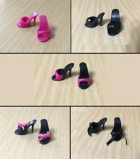 Barbie Basics Model Muse Doll Collection High Heel Sandals Slide Shoes - CHOOSE