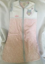 Pottery Barn Baby Owl Halo Sleepsack Small 0-6 mth "Addison" NWOT