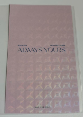 SEVENTEEN always yours TSUTAYA ラキドロ ミンハオ｜CD・DVD