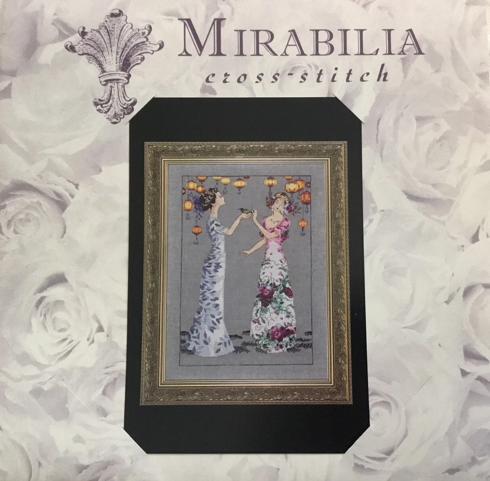 MD140 "The Garden Party" Mirabilia Cross Stitch Chart With Embellishment Pack - Image 3 of 4