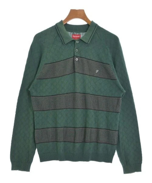 Pull/tricots Supreme vert M 2200470045046