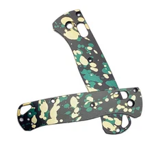 1 Pair Aluminum Handle Patch Grip Scales for Benchmade Bugout 535 Folding Knives
