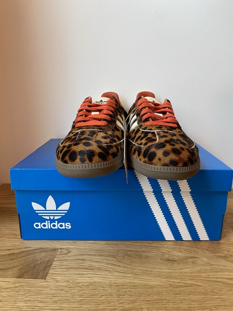 Women's Sizes | adidas Samba OG Preloved Red Leopard Women's Sizes | adidas Samba OG Preloved Red Leopard