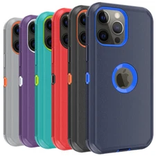 For iPhone 13 12 11 Pro Max 12 Mini XR XS Max Shockproof Rugged Phone Case Cover