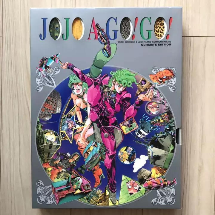 JoJo A-Go! Go JoJo's Bizarre Adventure Art Book HIROHIKO ARAKI Japanese