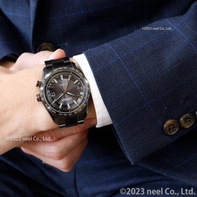 CITIZEN ATTESA Light Current CB0286-61E Black Eco-Drive Men's