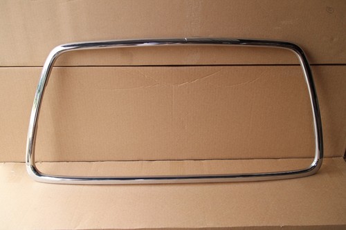 fits 2009-15 Lancer Ralliart GT front bumper chrome grill grille surround - Picture 2 of 5