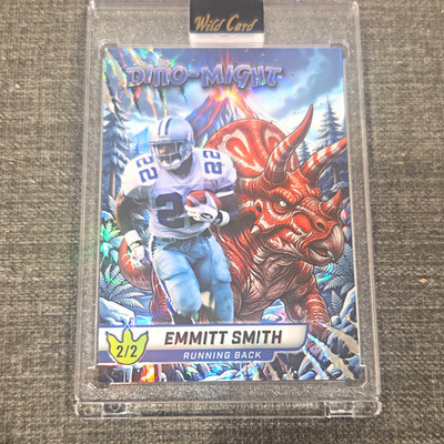 Wild Card Dino-Might 2026 Emmitt Smith Dino Eruption 2/2 #DMATC3-ES