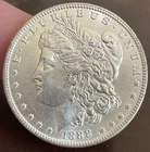 1888 P Morgan Silver Dollar ~ CLASHED DIES VAM ~ UNCIRCULATED BU ~ 90% Silver $1