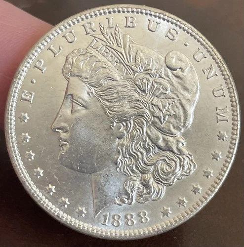 1888 P Morgan Silver Dollar ~ CLASHED DIES VAM ~ UNCIRCULATED BU ~ 90% Silver $1