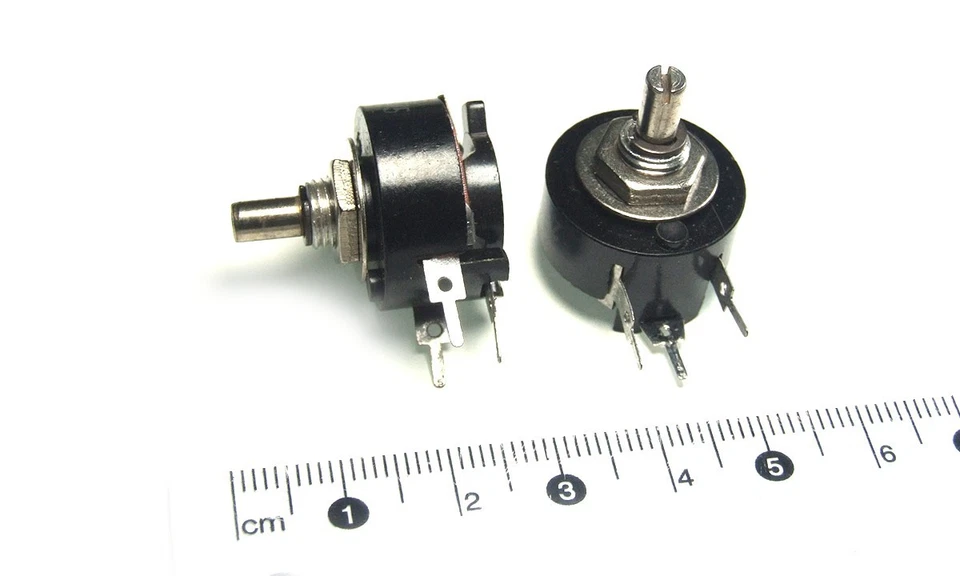 2.5 KOhm 0.5W Wirewound Potentiometer RFT TGL 200-8076 -- NOS (1 pcs) - Image 2 of 2