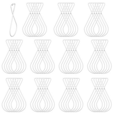 Sratte 60 Pieces Drop Ceiling Hooks Clips for Hanging Classroom Ceiling Hange...