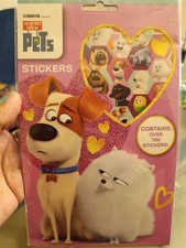 Image of 700x The Secret Life of Pets Stickers,Customisable Pets Name, 9 sheets