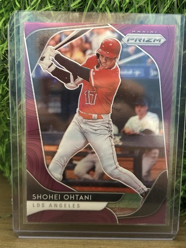 2020 Panini Prizm Purple Prizm Shohei Ohtani #162 Los Angeles Angels MLB