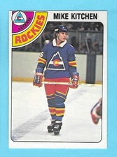 1978-79 OPC 338 Mike Kitchen Colorado Rockies! MINT!  *SET BREAK*