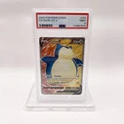 Pokemon TCG Snorlax V 197/202 PSA 9 Mint Full Art Sword Shield Base