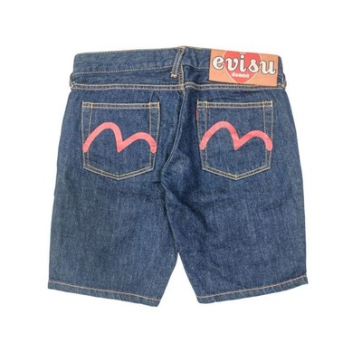 Evisu Donna Denim Shorts Size 26