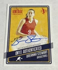 Breanna Stewart 2021-22 Onyx Vintage WNBA Autograph Auto VABS Blue Ink /50