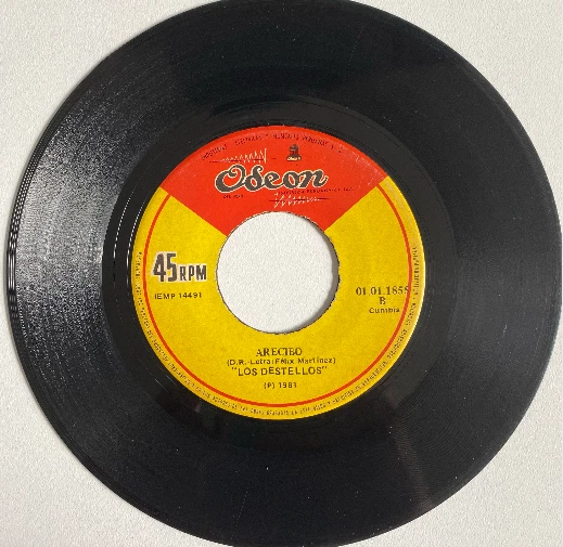 Los Destellos ARECIBO 45RPM EX vinyl Perú DESCARGA PSYCH MEGA RARE SALSA FUNK - Image 2 of 4