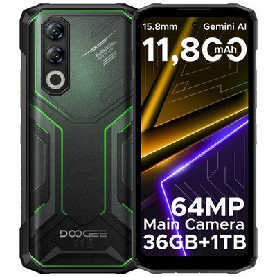 DOOGEE Blade20 Max AI Android 15 Outdoor Handy 36GB+1TB Smartphone 11800mAh 6,6''