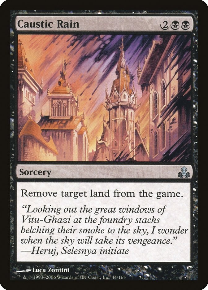 2006 Caustic Rain Guildpact Magic the Gathering MTG Uncommon NM