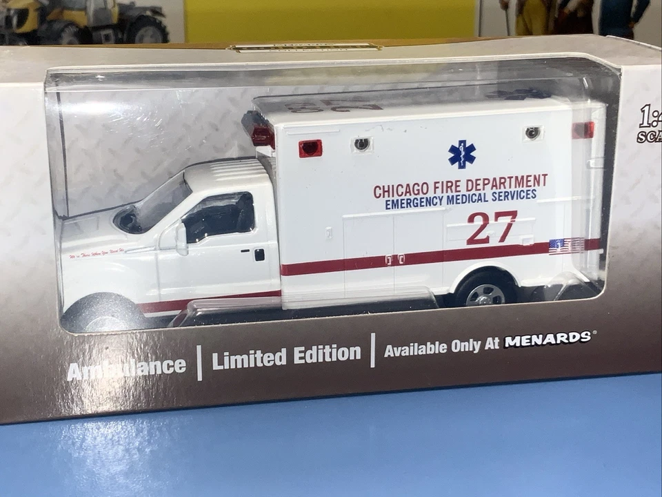 Menards Gold Line Chicago Fire Department Emergency Medical Services 1:48 NEW - Image 3 of 4