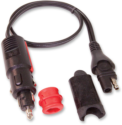 Tecmate OptiMate SAE to DIN Plug Adapter Inline Fuse Universal O-02