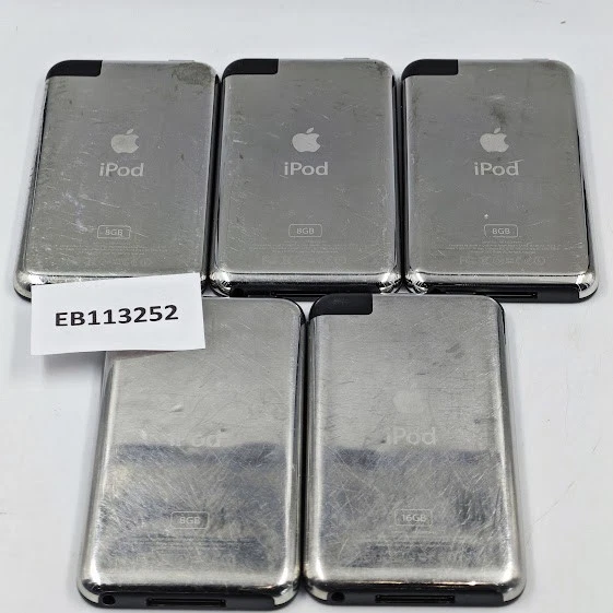 Lote De 5 Apple Ipod Touch A1213 8GB/16GB 1ª Gen - No Funciona, Para Piezas - Imagen 3 de 3
