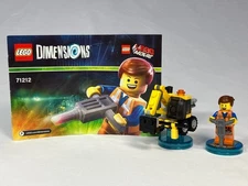 LEGO DIMENSIONS: Emmet Fun Pack 100% COMPLETE & TESTED /w MANUAL (71212)