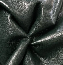 55-60Sq Ft  Garrett®️ Newport Club Alexandria Green Italian Leather Hide