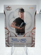 2024 LEAF TRINITY NOAH SCHULTZ RC AUTO # 4/99
