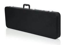 Gator GWE-ELEC Wood Electric Guitar Hard Case, Black